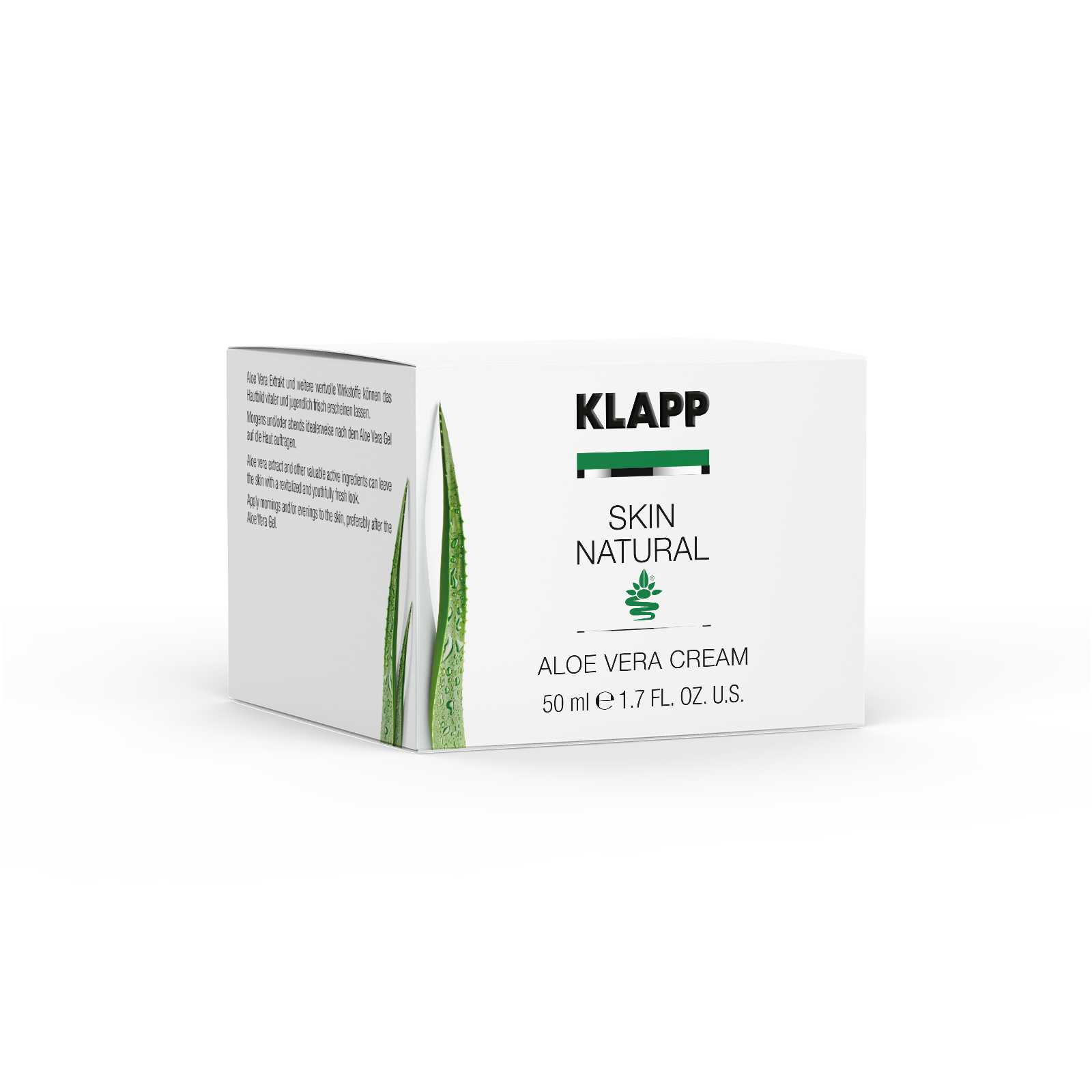 1191 FS Skin Natural Aloe Vera Cream front KLAPP SKIN NATURAL ALOE VERA CREAM 50ML - الصورة 1
