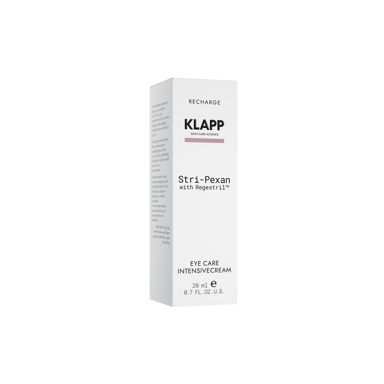 2016_ Stri-Pexan_ Eye Care Intensivecream_2 KLAPP STRI-PEXAN EYE CARE INTENSIVE CREAM 20ML - الصورة 1