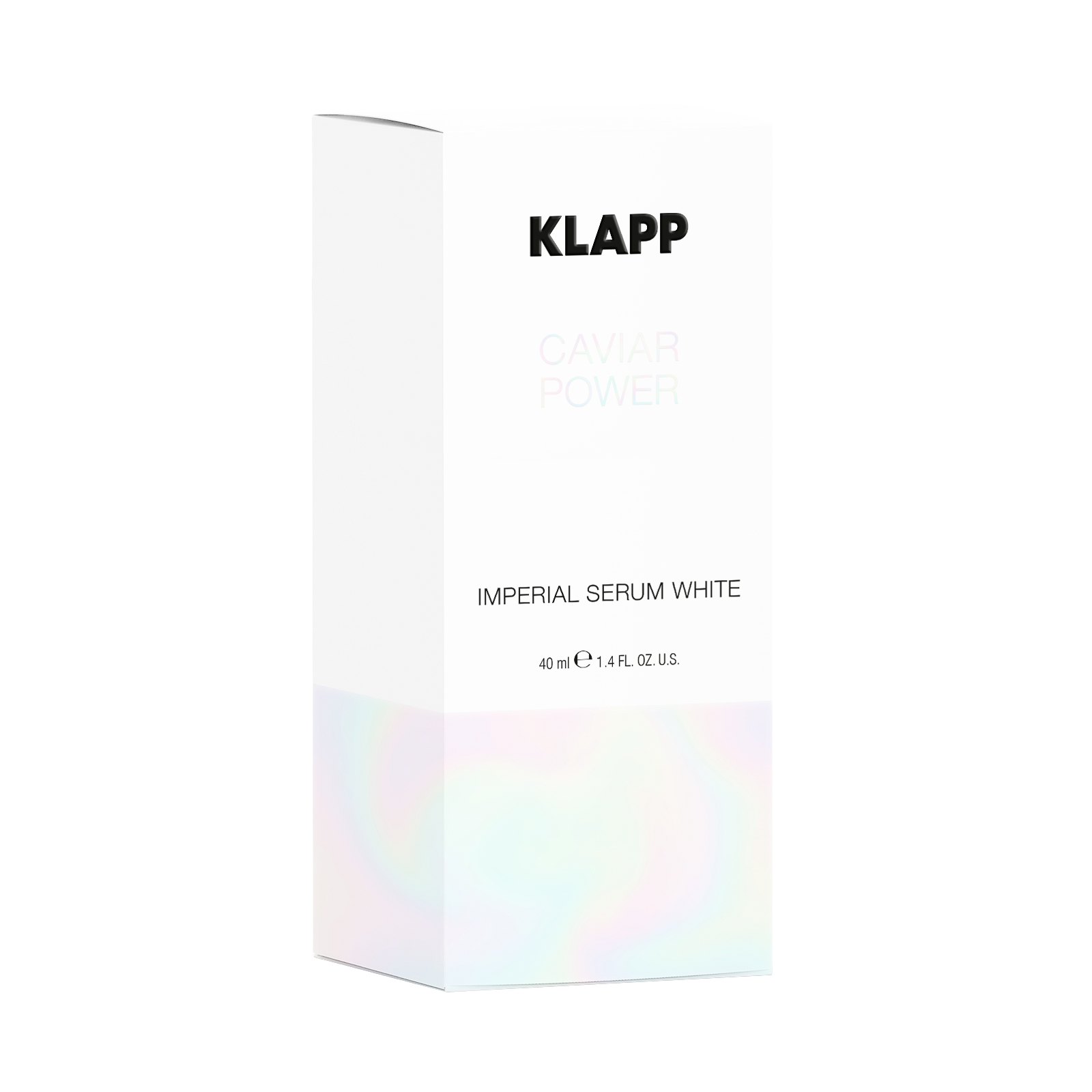 2563 FS Caviar Power Imperial White Serum front KLAPP CAVIAR SERUM WHITE 40ML - الصورة 1
