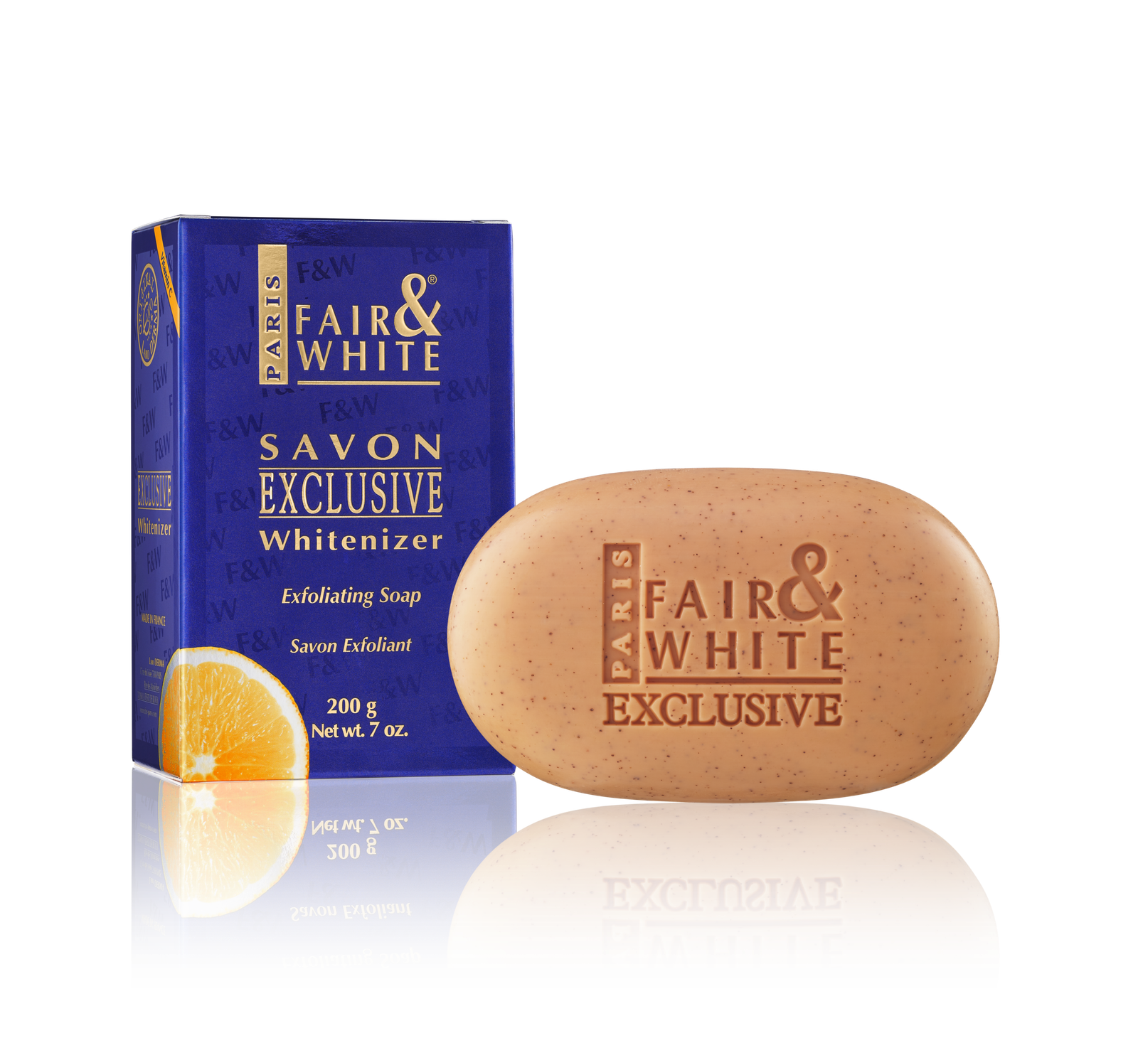 ExclusiveVitaminC_Soap_pp FAIR&WHITE EXCLUSIVE WHITENIZER VIT C EXFOLIATING SOAP - الصورة 1