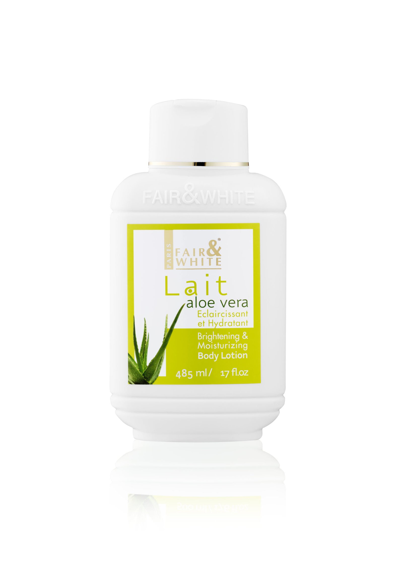 FW-Original-AloeVeraLait-500ml-a FAIR&WHITE ORIGINAL ALOE VERA BODY LOTION 485M - الصورة 1