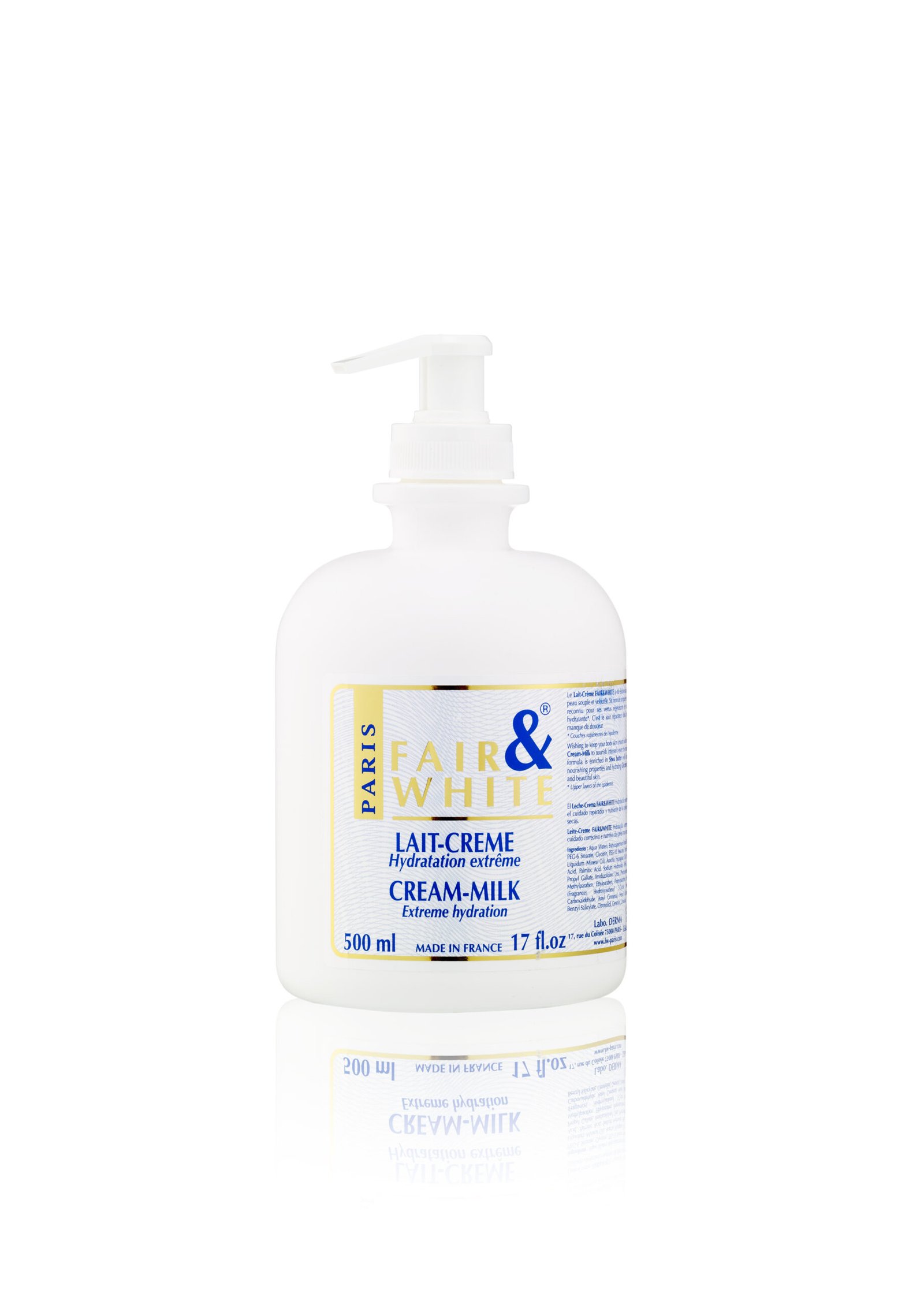 FW-Original-LaitCremeHydra-500ml-a FAIR&WHITE CREAM-MILK EXTREME HDRATION 500ML - الصورة 1