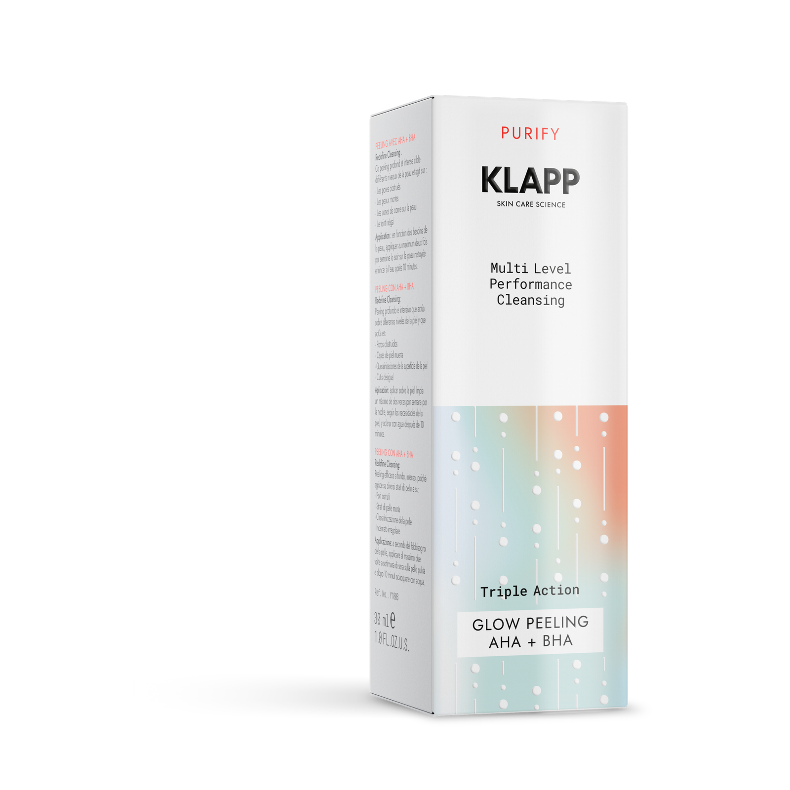 PURIFY MLP_Y1003_ Youth Glow Peeling with AHA BHA Secondary YOUTH PURIFY GLOW PEELING AHA + BHA - الصورة 1