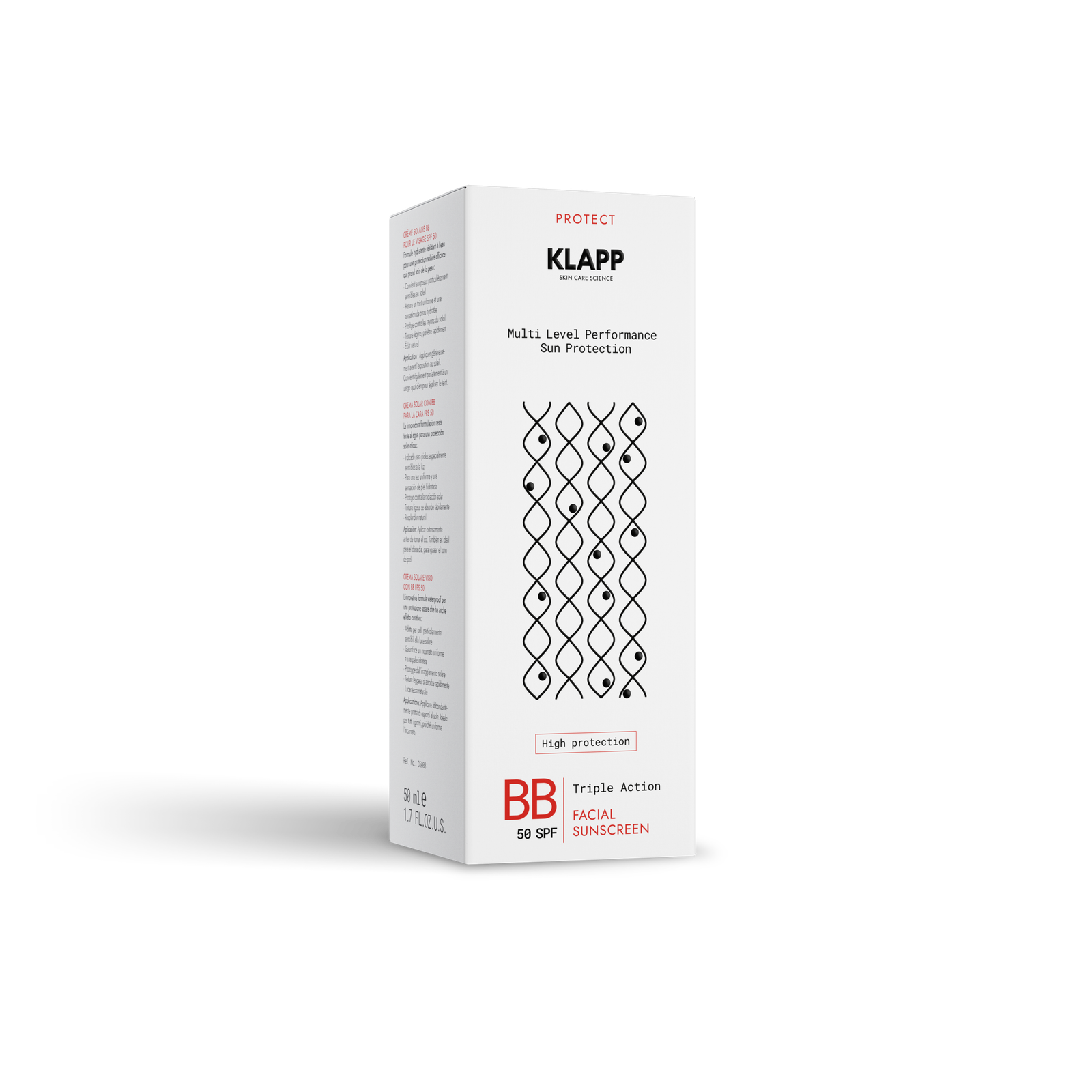 Protect MLP Facial Sunscreen BB 50 SPF 50 ml Secondary Pack KLAPP Multi Level Performance Sun Protection Facial Sunscreen BB 50 SPF - الصورة 1