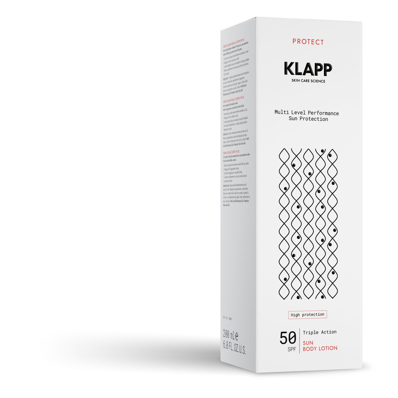 Protect MLP Sun Body Lotion 50 SPF 200 ml Secondary Pack KLAPP Multi Level Performance Sun Protection Sun Body Lotion 50 SPF - الصورة 1